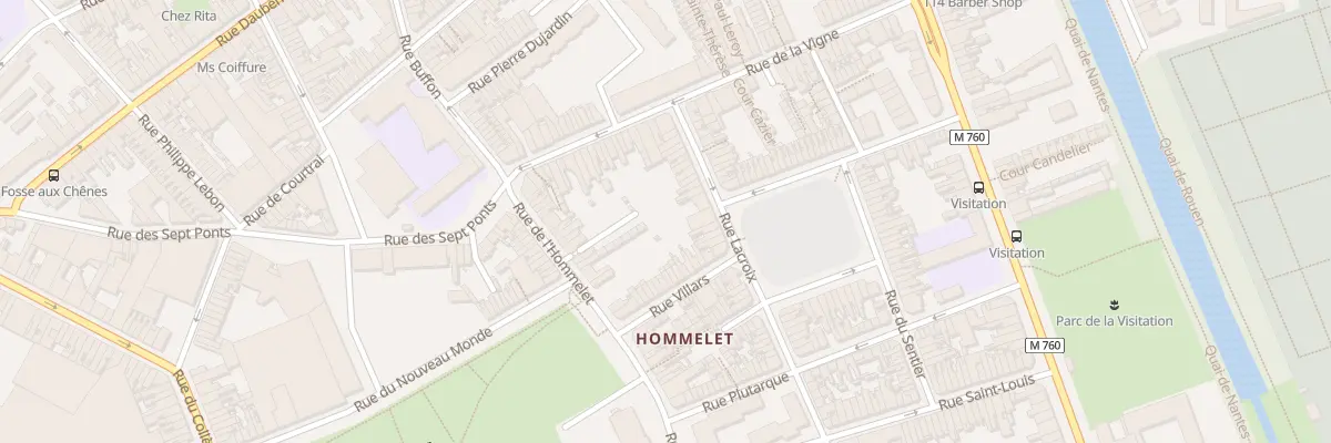 Plan du 211 Rue Lacroix à Roubaix