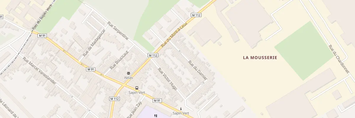 Plan du 59 Rue du Damier à Wattrelos