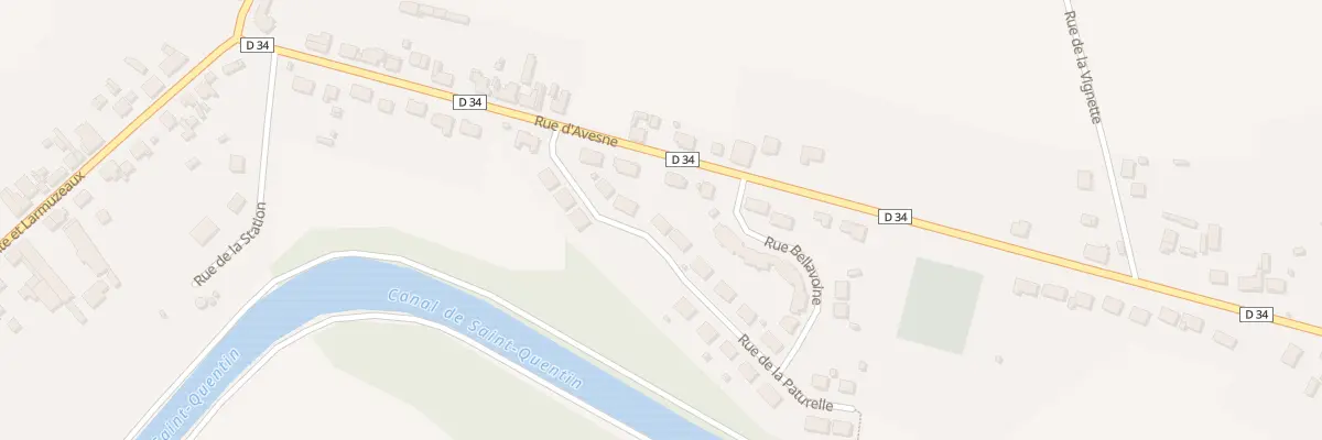 Plan du 5 Rue de la Paturelle à Saint-Simon