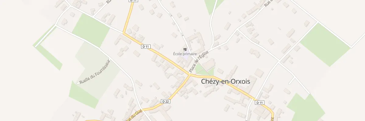 Plan du 9 Pl de l’Eglise à Chézy-en-Orxois