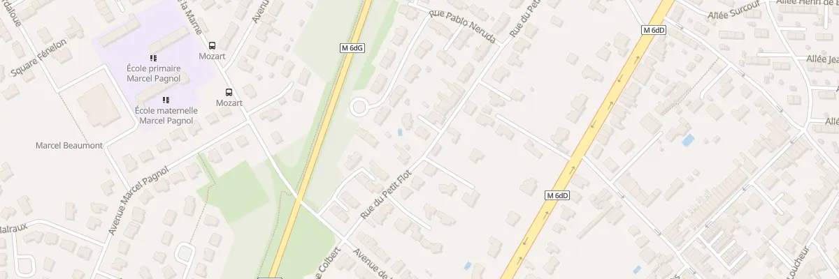 Plan du 34B Rue du Petit Flot à Hem