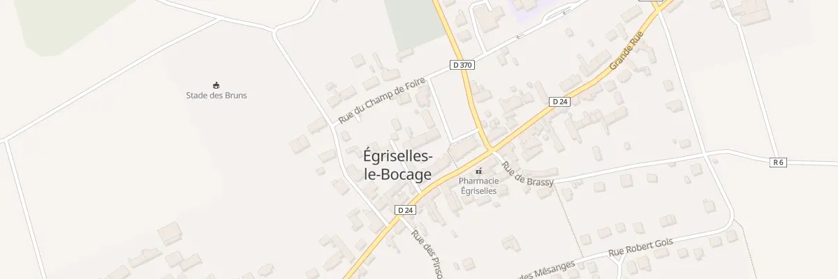 Plan du 29 Grande Rue à Égriselles-le-Bocage
