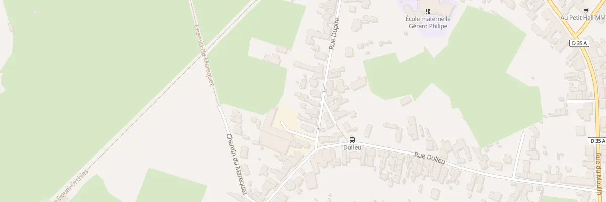Plan du 34 Rue Dupire à Flines-lez-Raches