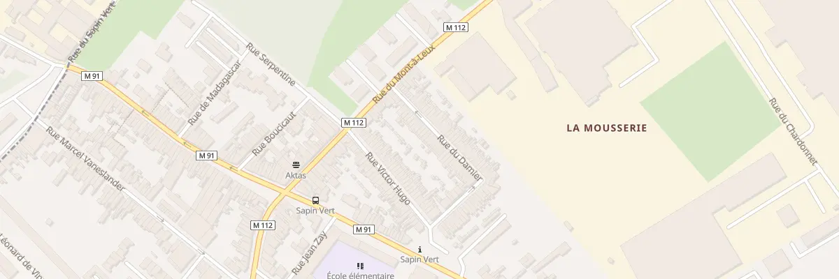 Plan du 53 Rue du Damier à Wattrelos
