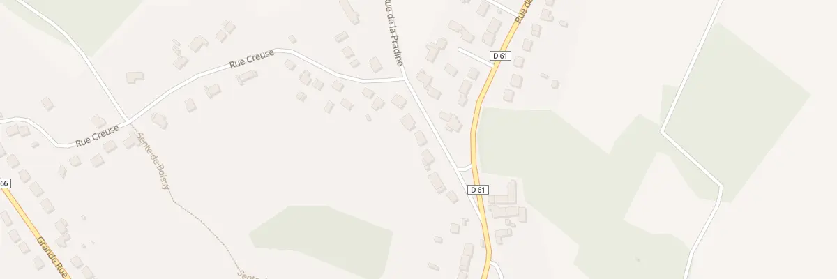 Plan du 11 Rue de la Pradine à Chauffry