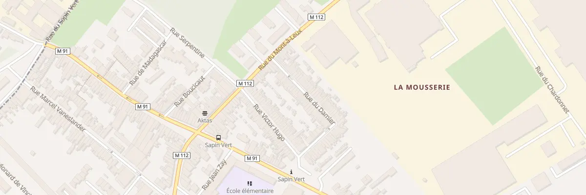 Plan du 51 Rue du Damier à Wattrelos