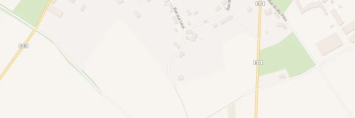 Plan du 27 Rue aux Leux à Chézy-en-Orxois