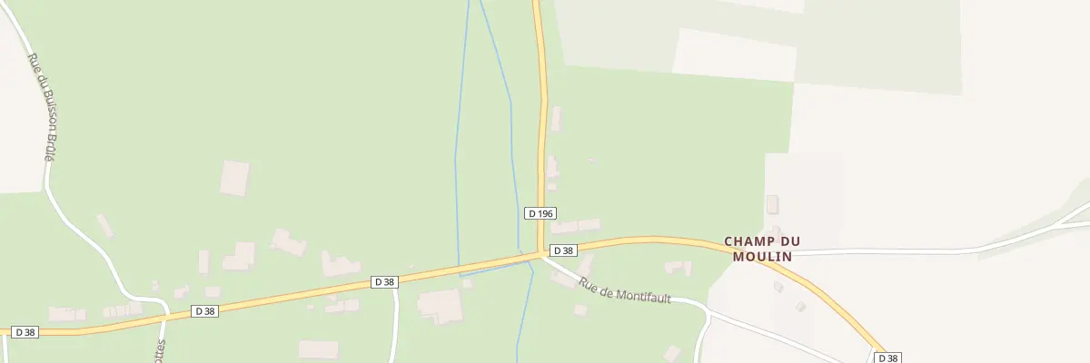Plan du 30 Le Bourg à Murlin