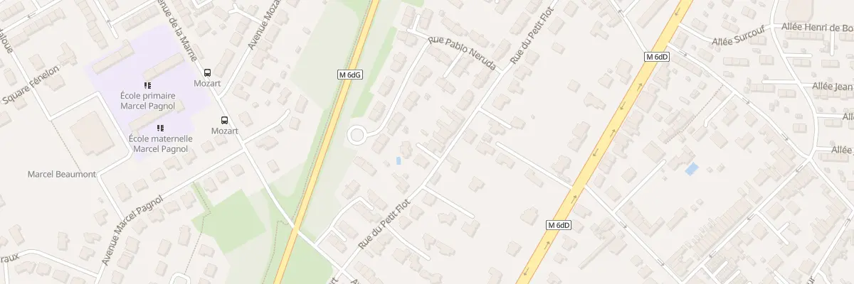 Plan du 32 Rue du Petit Flot à Hem