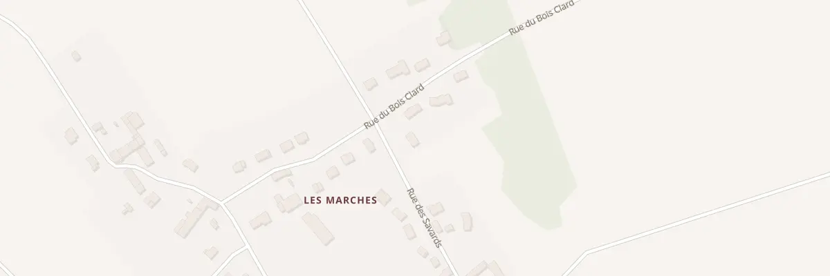 Plan du 40 Les Marches à Saint-Denis-lès-Rebais