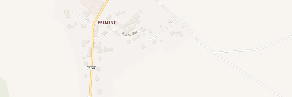 Plan du 18 Rue du Gué à Gandelu
