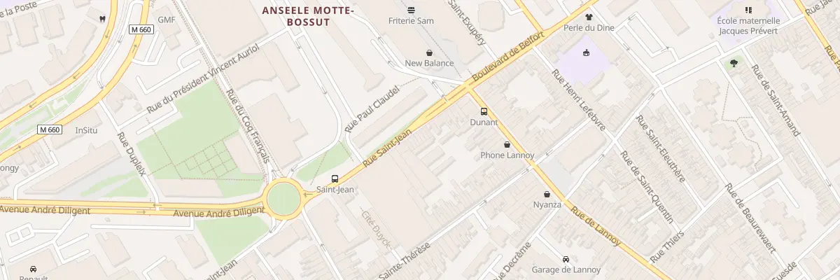 Plan du 126 Rue Saint-Jean à Roubaix