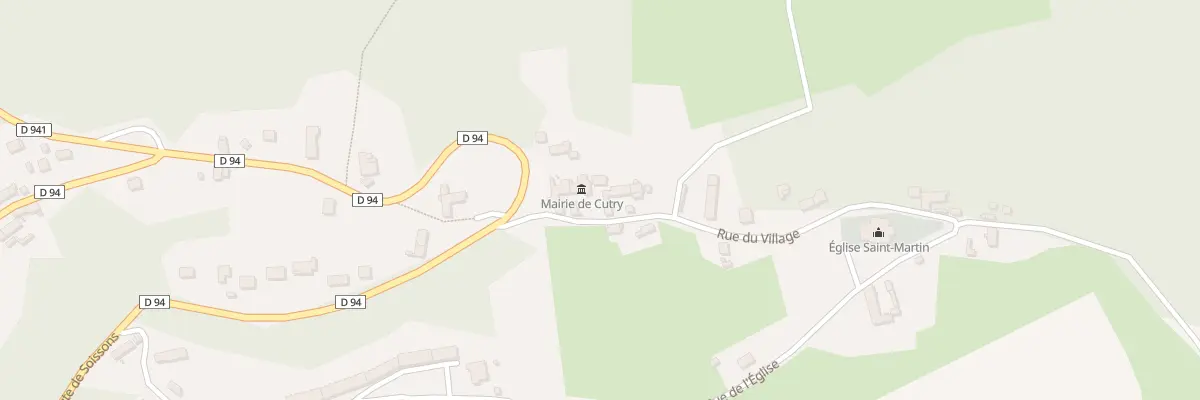 Plan du 16 Rue du Village à Cutry