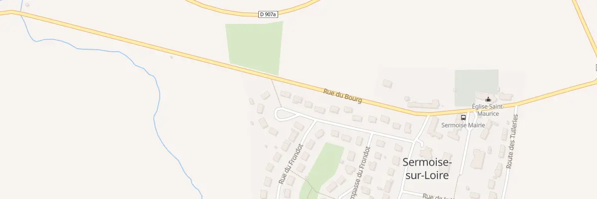 Plan du 18 Rue du Frondot à Sermoise-sur-Loire