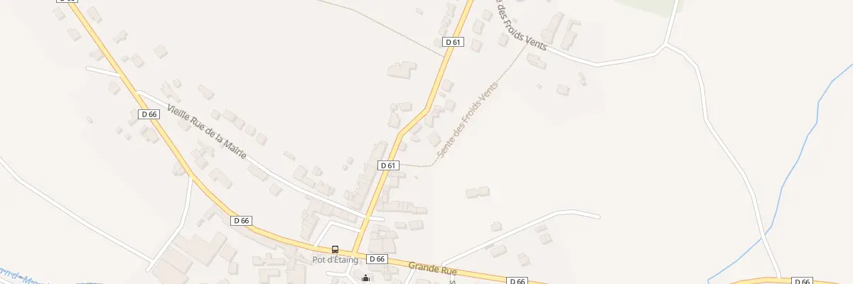 Plan du 95B Rue de la Mairie à Chauffry