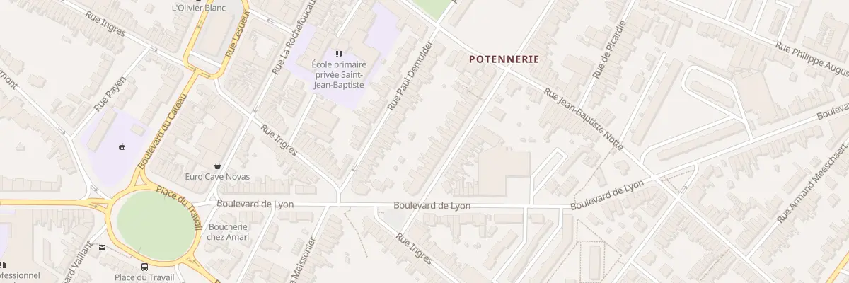 Plan du 300 Rue Montgolfier à Roubaix