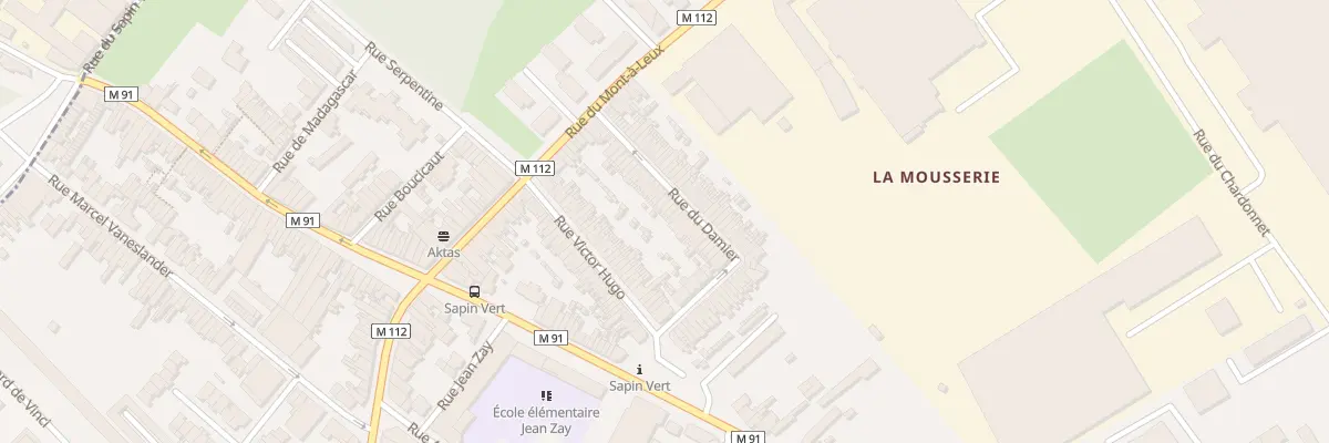 Plan du 41 Rue du Damier à Wattrelos