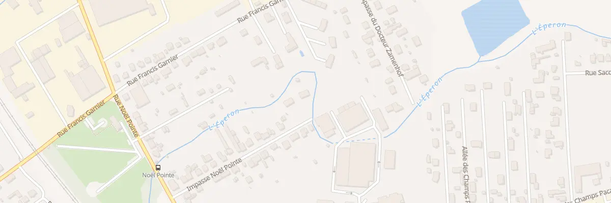 Plan du 29 Imp Noël Pointe à Nevers