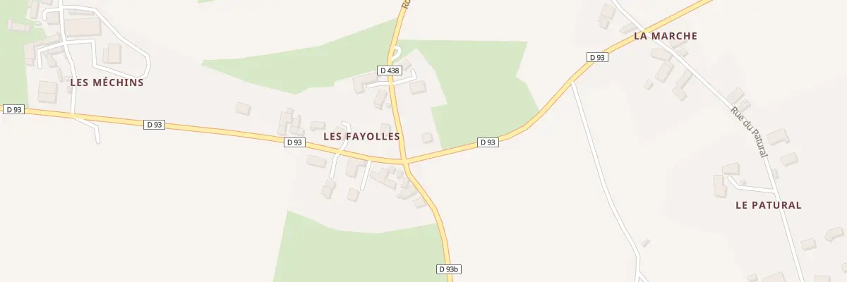 Plan du 9001 Rte d’Ussel à Vensat