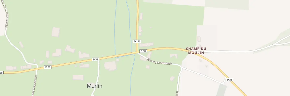 Plan du 29 Le Bourg à Murlin