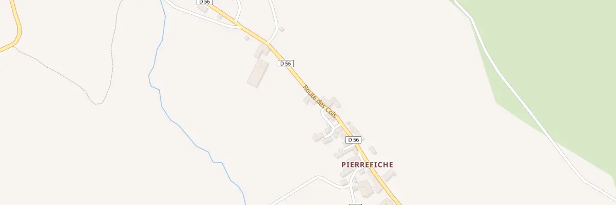 Plan du 5072 Pierrefiche aux Salces