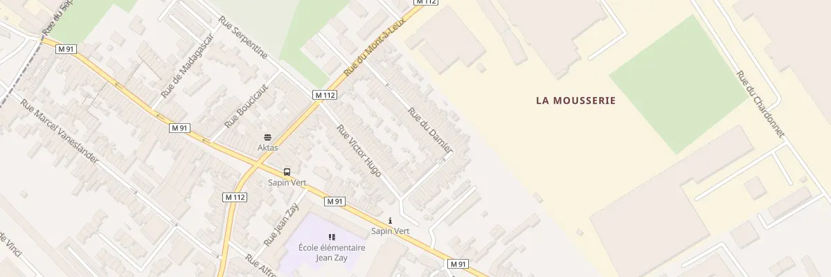 Plan du 33 Rue du Damier à Wattrelos