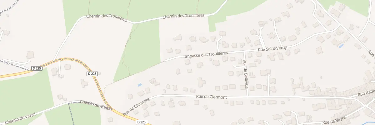 Plan du 142 Imp des Trouillères aux Martres-de-Veyre