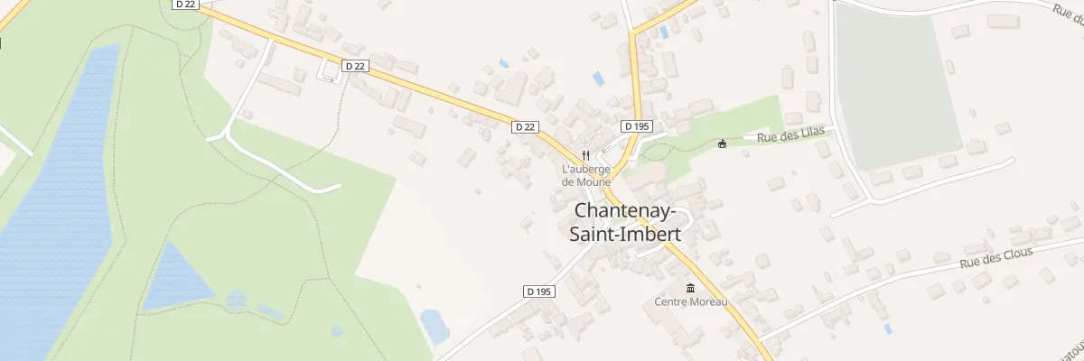 Plan du 1 Pl de l’Eglise à Chantenay-Saint-Imbert