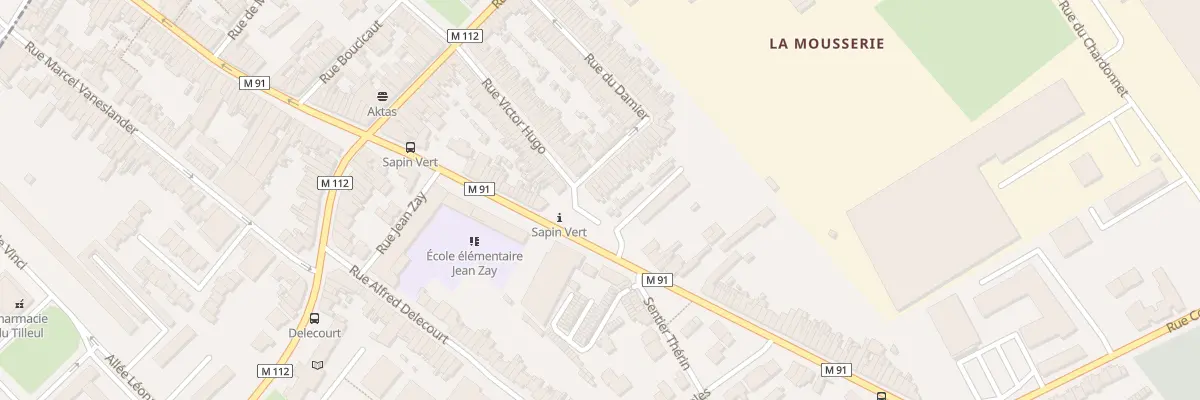 Plan du 2 Rue du Damier à Wattrelos