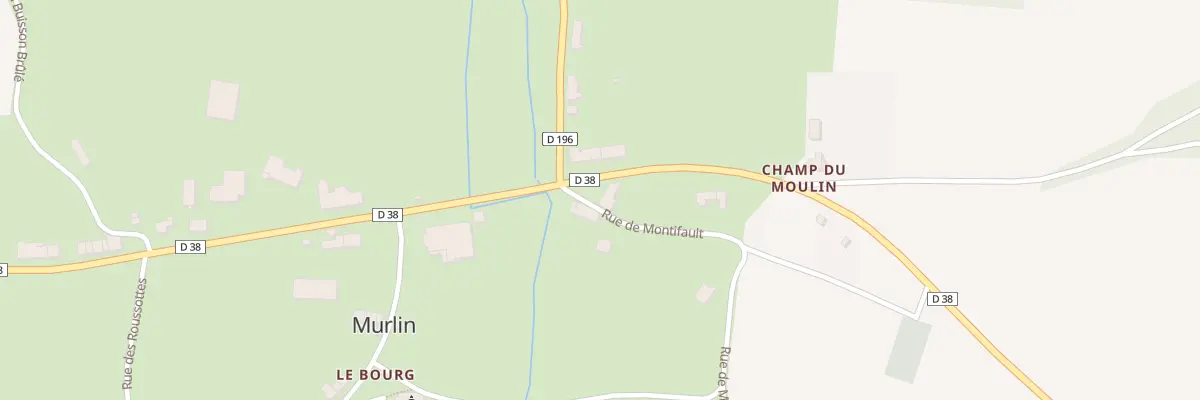 Plan du 27 Le Bourg à Murlin
