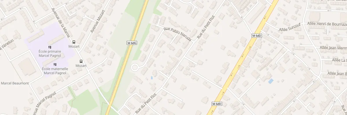 Plan du 20 Rue du Petit Flot à Hem
