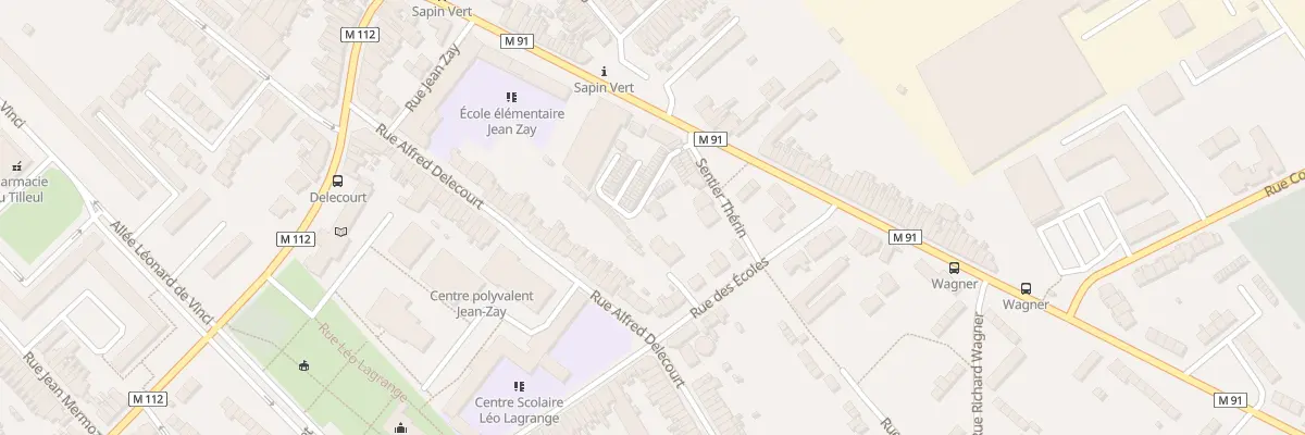 Plan du 467 Rue du Sapin Vert à Wattrelos