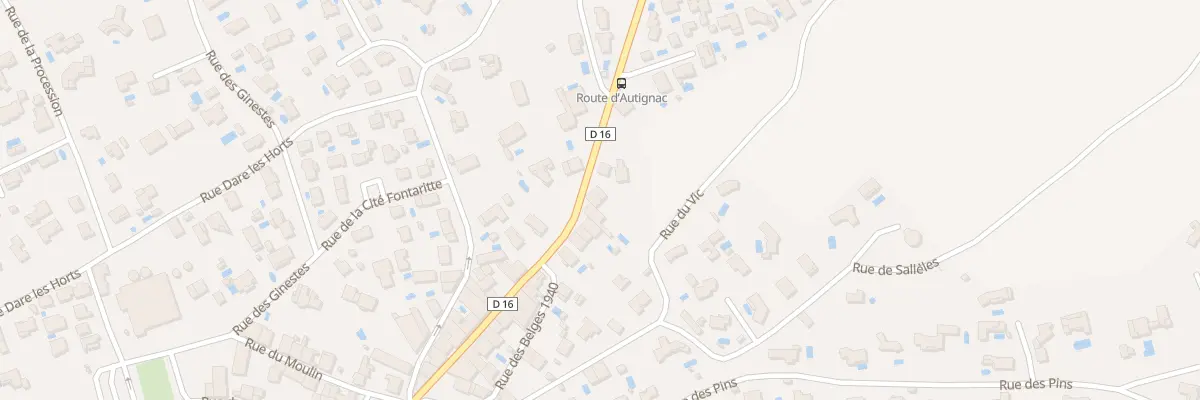 Plan du 32 Crs Lafayette à Saint-Geniès-de-Fontedit