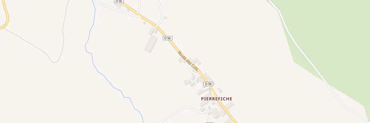Plan du 5146 Pierrefiche aux Salces