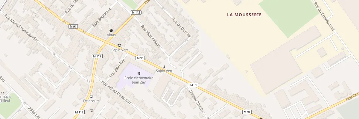 Plan du 6 Rue du Damier à Wattrelos