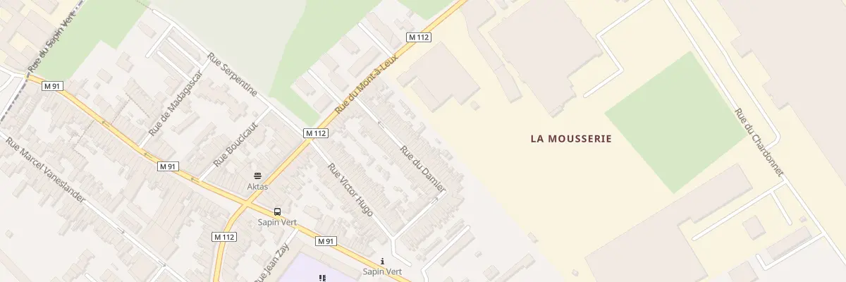Plan du 68 Rue du Damier à Wattrelos
