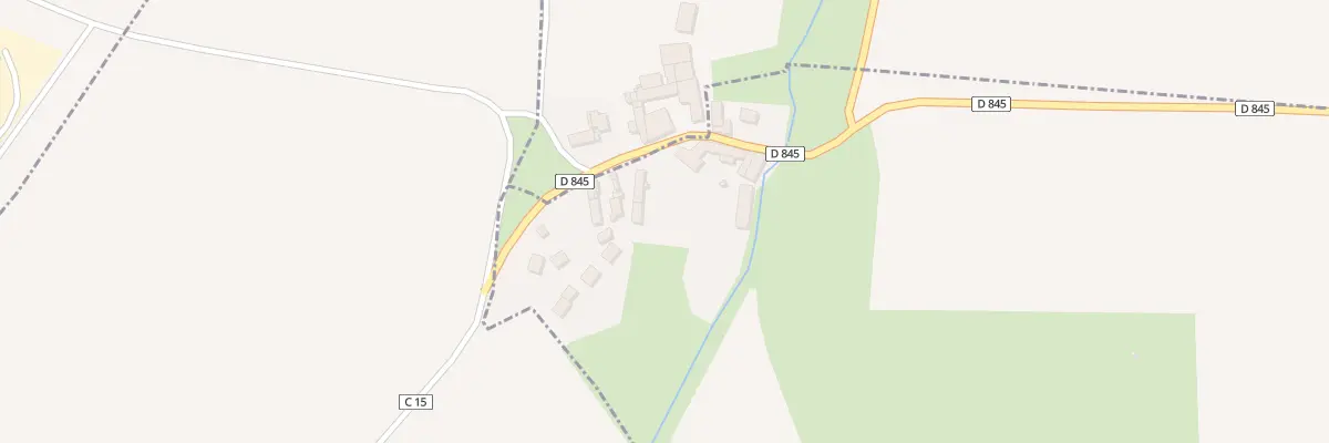 Plan du 5097 Les Glandons à Marigny-en-Orxois