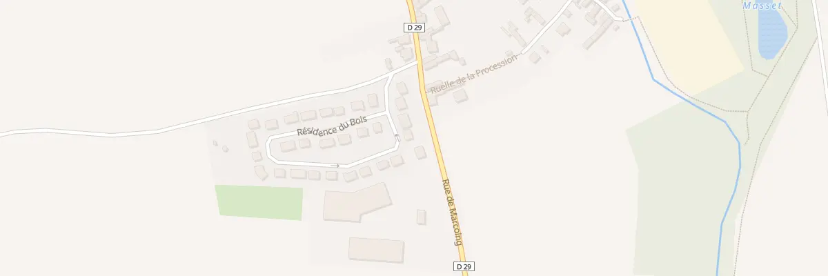 Plan du 20 Res Residence du Bois à Noyelles-sur-Escaut
