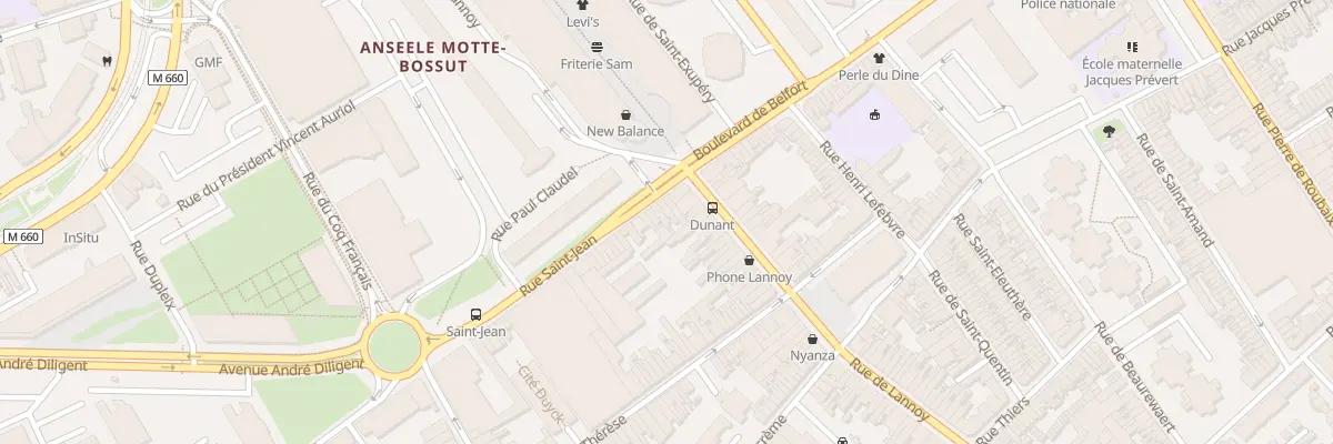Plan du 144 Rue Saint-Jean à Roubaix