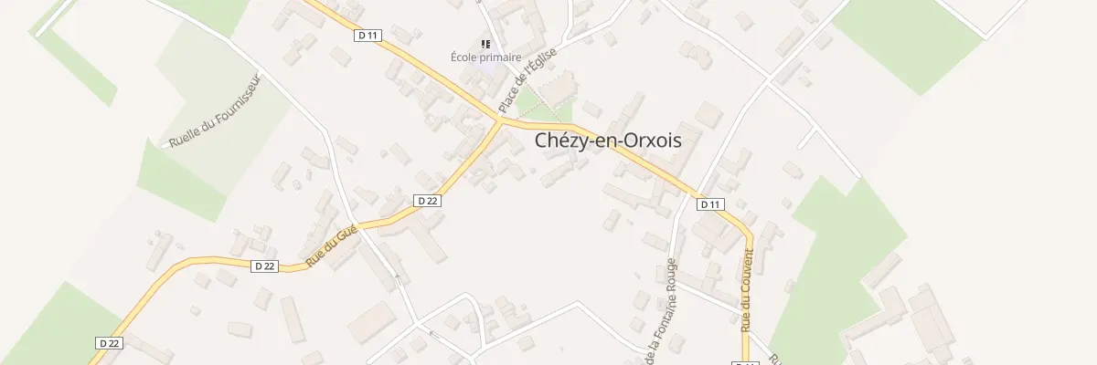Plan du 4 Pl de l’Eglise à Chézy-en-Orxois