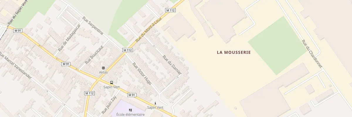 Plan du 60 Rue du Damier à Wattrelos