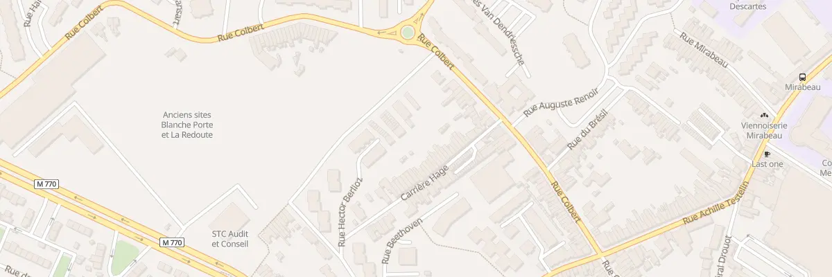 Plan du 300 Rue Colbert à Tourcoing