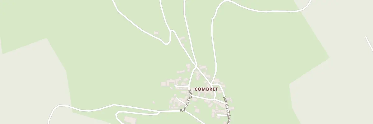 Plan du 5092 Combret à Auroux