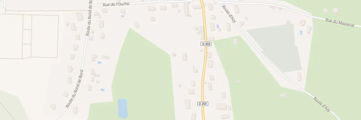 Plan du 14 Rte de Saint-Georges à Saint-Parize-le-Châtel