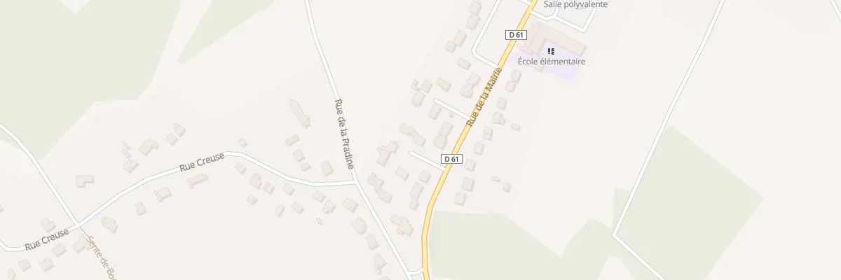 Plan du 48 Rue de la Mairie à Chauffry