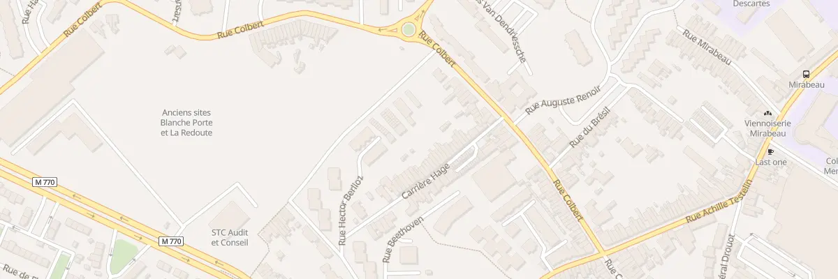 Plan du 304 Rue Colbert à Tourcoing