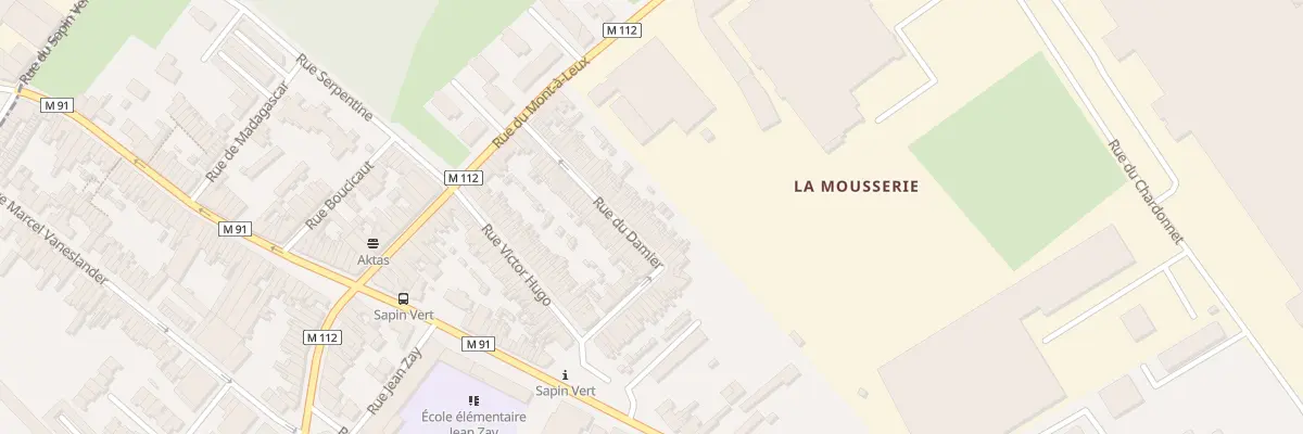 Plan du 56 Rue du Damier à Wattrelos