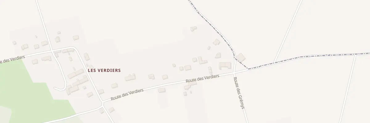 Plan du 17 Les Verdiers à Cornant