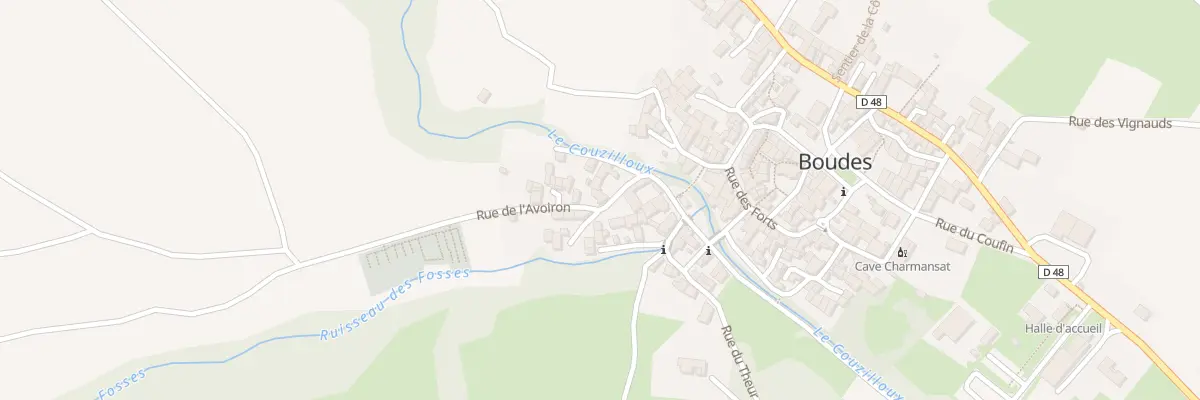 Plan du 9008 Rue de L ’Avoiron à Boudes