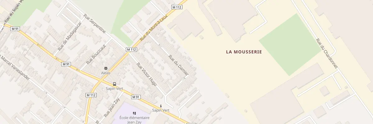 Plan du 54 Rue du Damier à Wattrelos